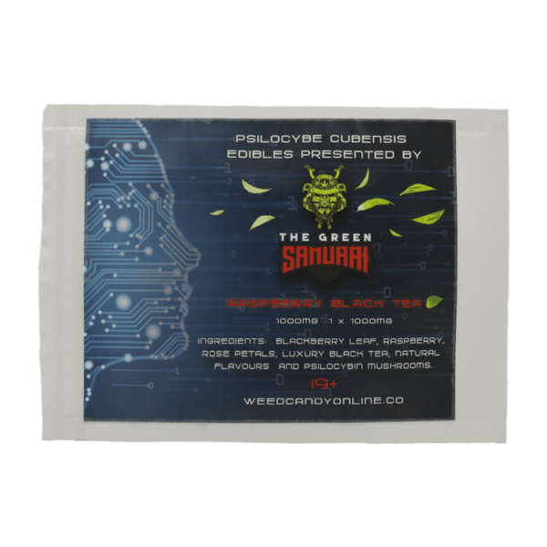 The Green Samurai - Raspberry Black Tea - 1000mg | Shrooms Online Canada