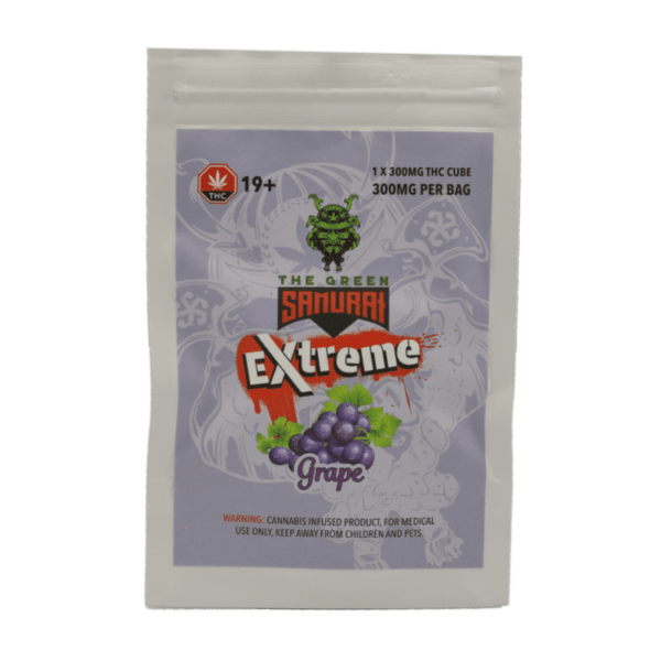 Green Samurai Extreme - Grape Gummy 300mg THC | Shrooms Online Canada