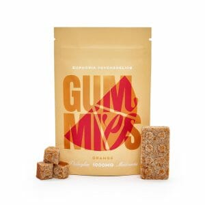 Euphoria Psychedelics – Orange Gummy 1000mg | Shrooms Online Canada