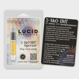 Lucid Supply Co. - 5-MeO DMT Vaporizer - 150mg/0.5mL cartridge | Shrooms Online Canada