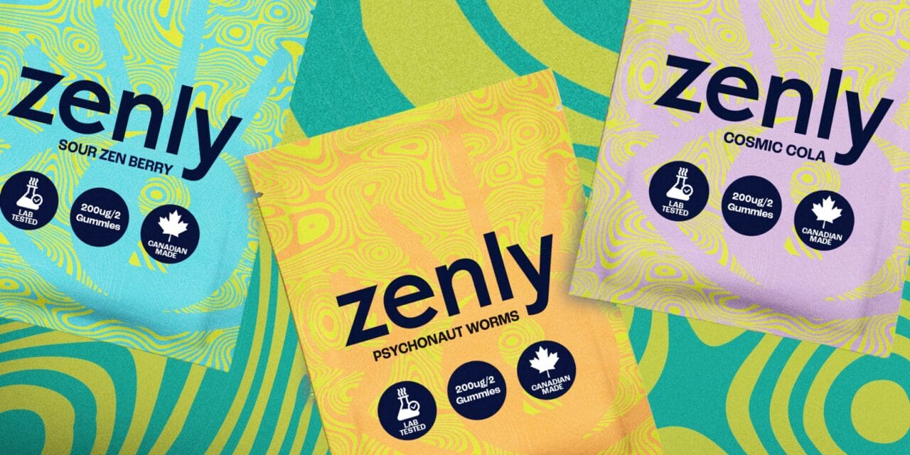 Zenly - LSD Gel Tabs - 600ug (100ug per tab) | Shrooms Online Canada